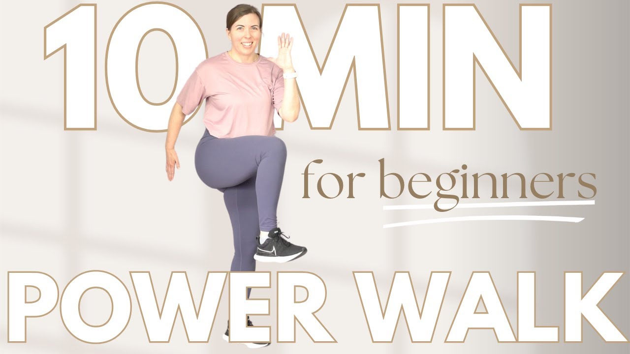 10 Minute Power Walk | Quick & Effective Cardio Workout