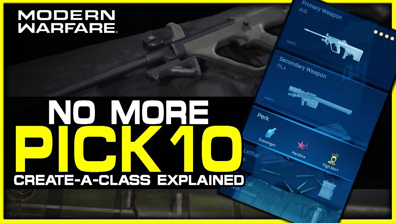 Create a Class in Modern Warfare | All Perks & Gear!