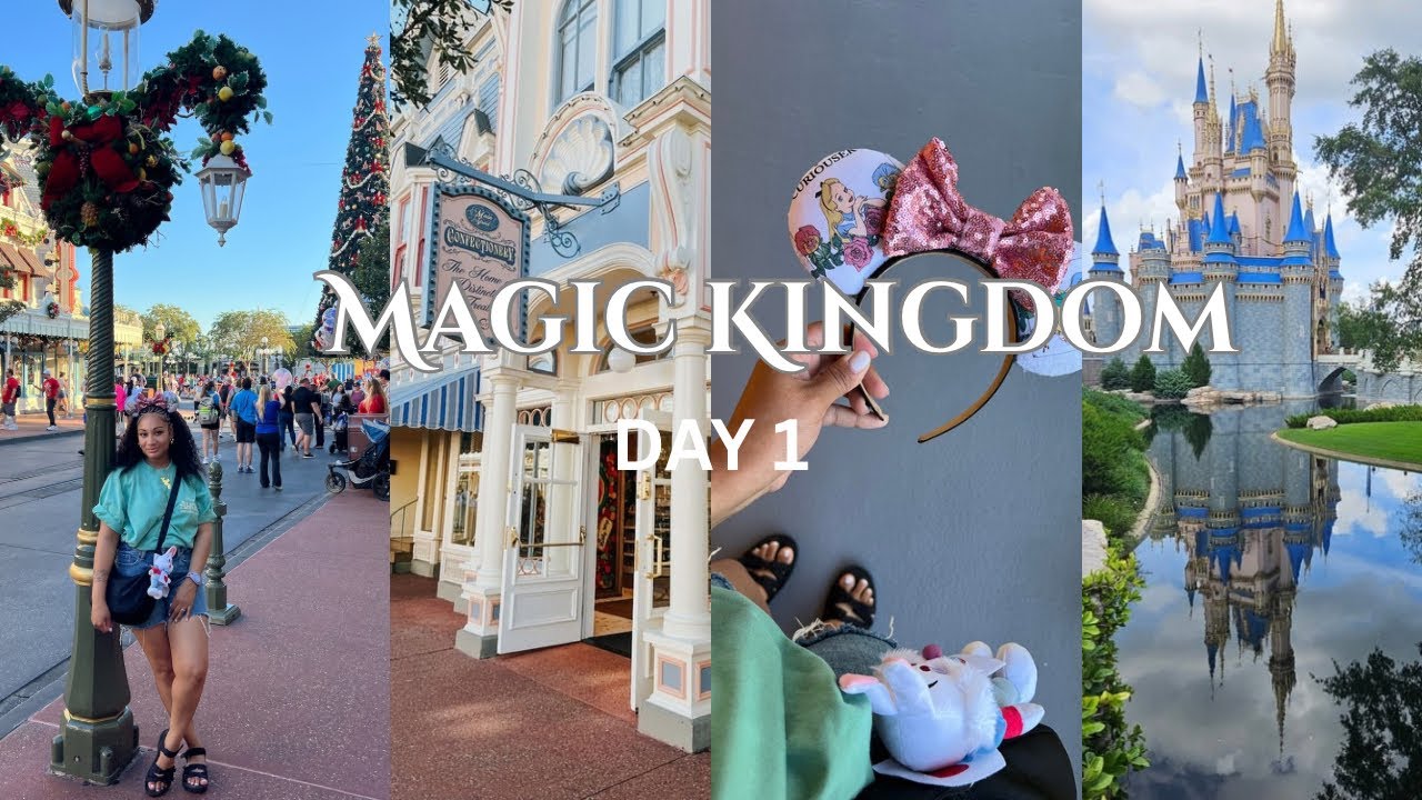 Видеоблог Walt Disney World, день 1 | Волшебное королевство, залив Тианы, особняк с привидениями,...
