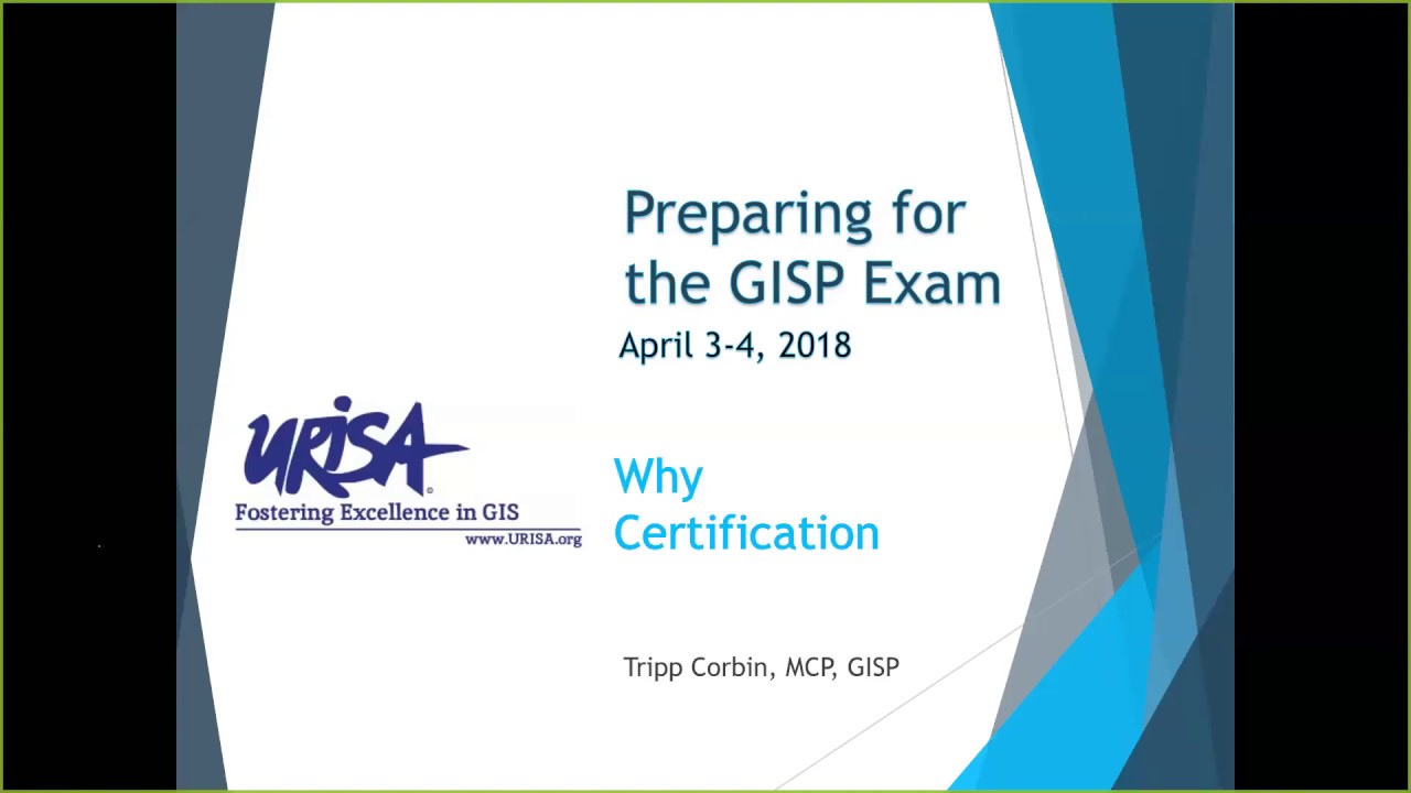 Preparing for GISP Certification Webinar
