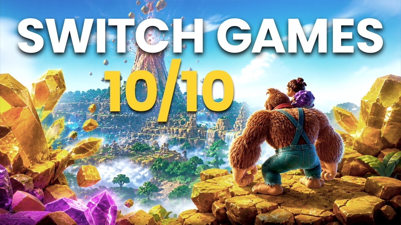 15 Perfect 10/10 Nintendo Switch 1 & 2 Games You Must Play!