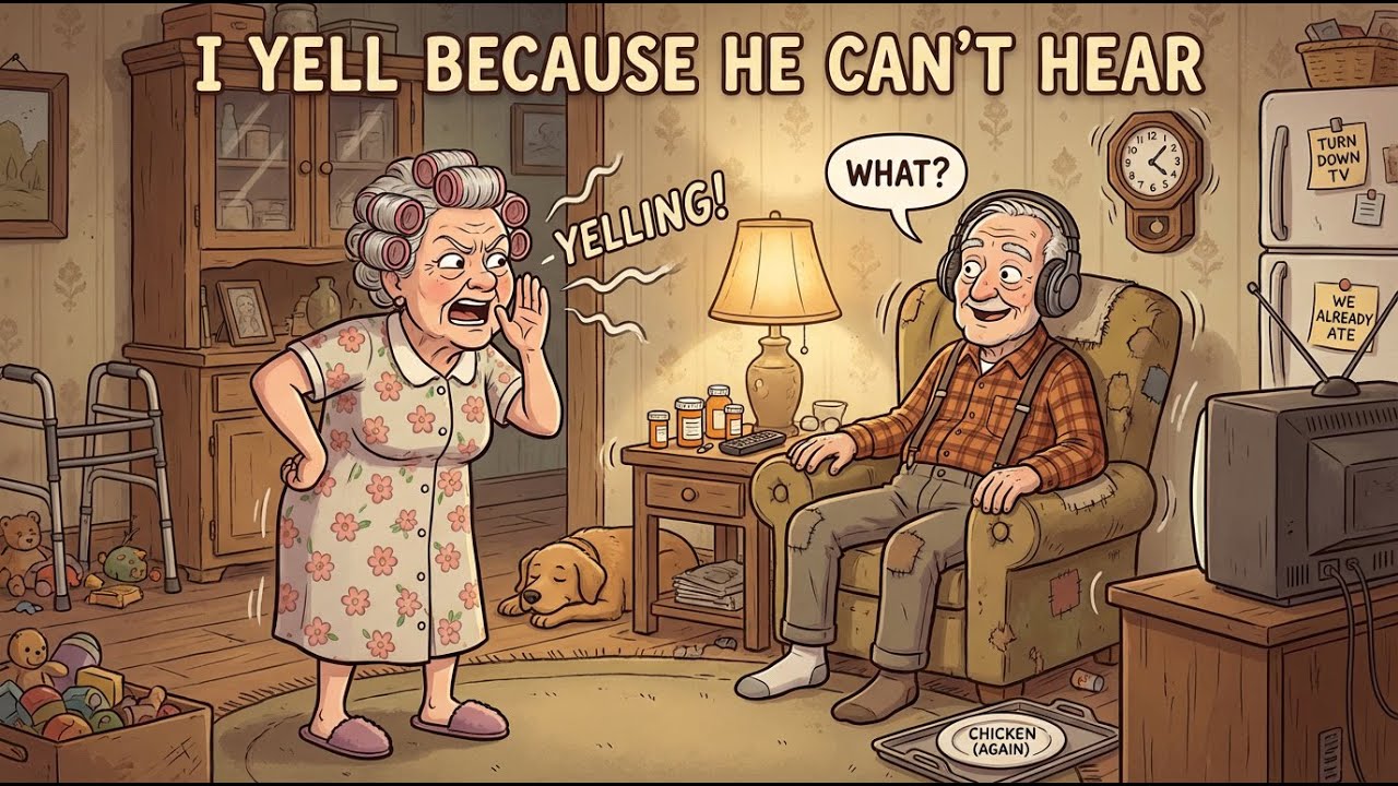 I Yell Because He Can’t Hear 😂 | A Funny Country Song About Marriage & Hearing Loss
