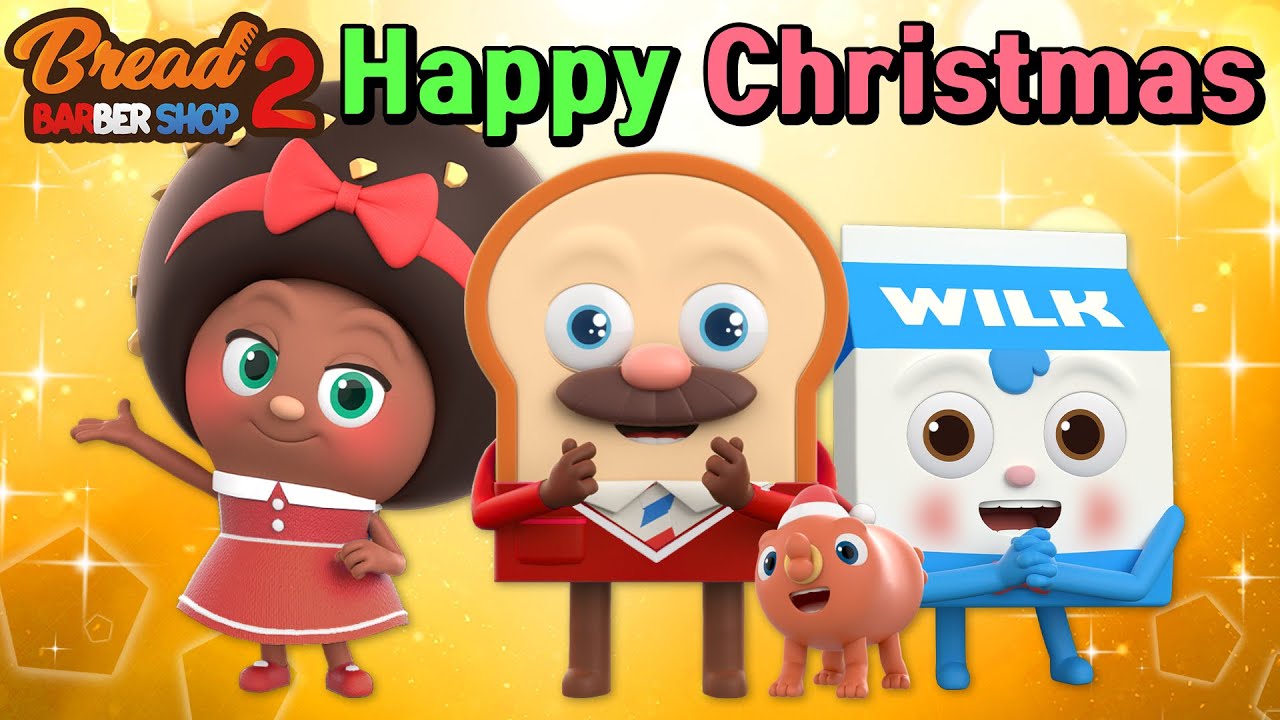 BreadBarbershop | Happy Christmas | english/animation/dessert/cartoon