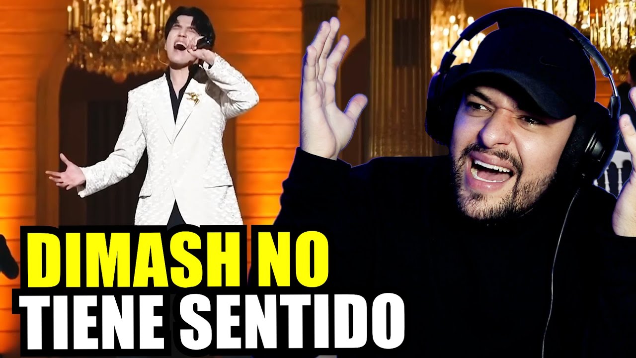 LA VOZ DE ESTE TIPO NO TIENE SENTIDO🤯 DIMASH CANTANDO EN VIVO!! REACIÓN Y ANÁLISIS🎤
