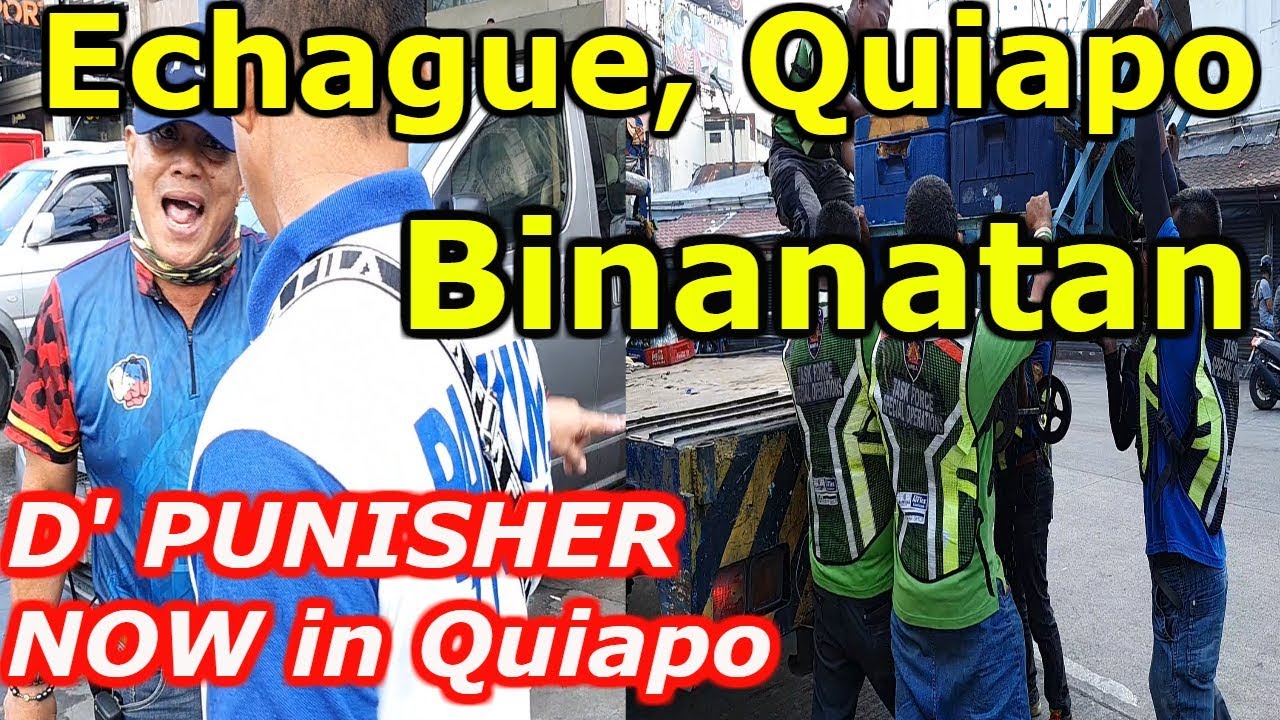Part 1 - SAMPUNG LIBO NI ATE, NATANGAY! Quiapo, Manila Clearing Operation 2019