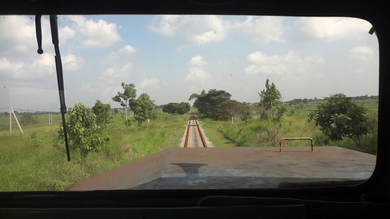 Cab ride in Class M4 752 Eastern Line  Sri Lanka Railway