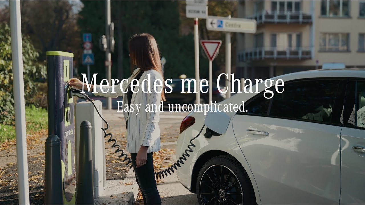 Mercedes me Charge - Comment utiliser les bornes de charge publique au quotidien ? (A 250e)