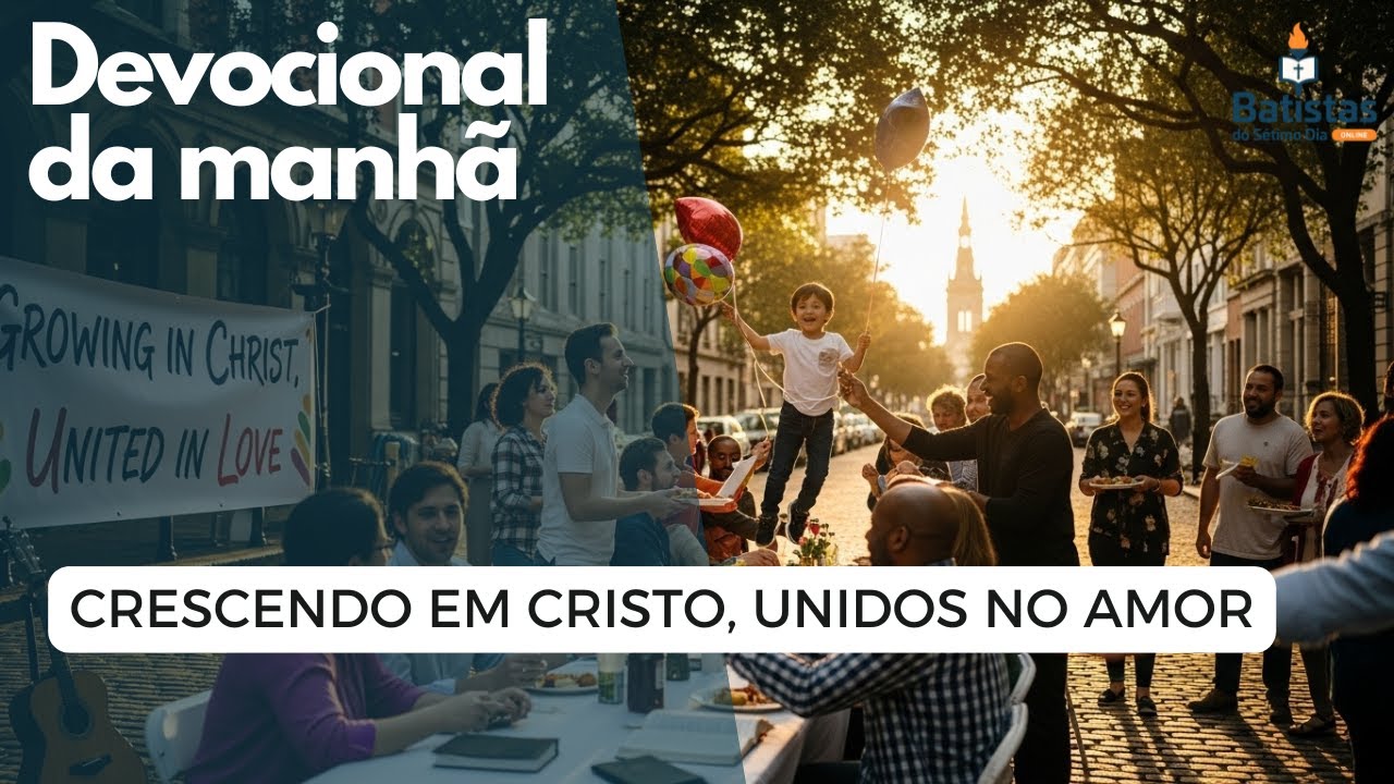Crescendo em Cristo, Unidos no Amor | Devocional da Manhã