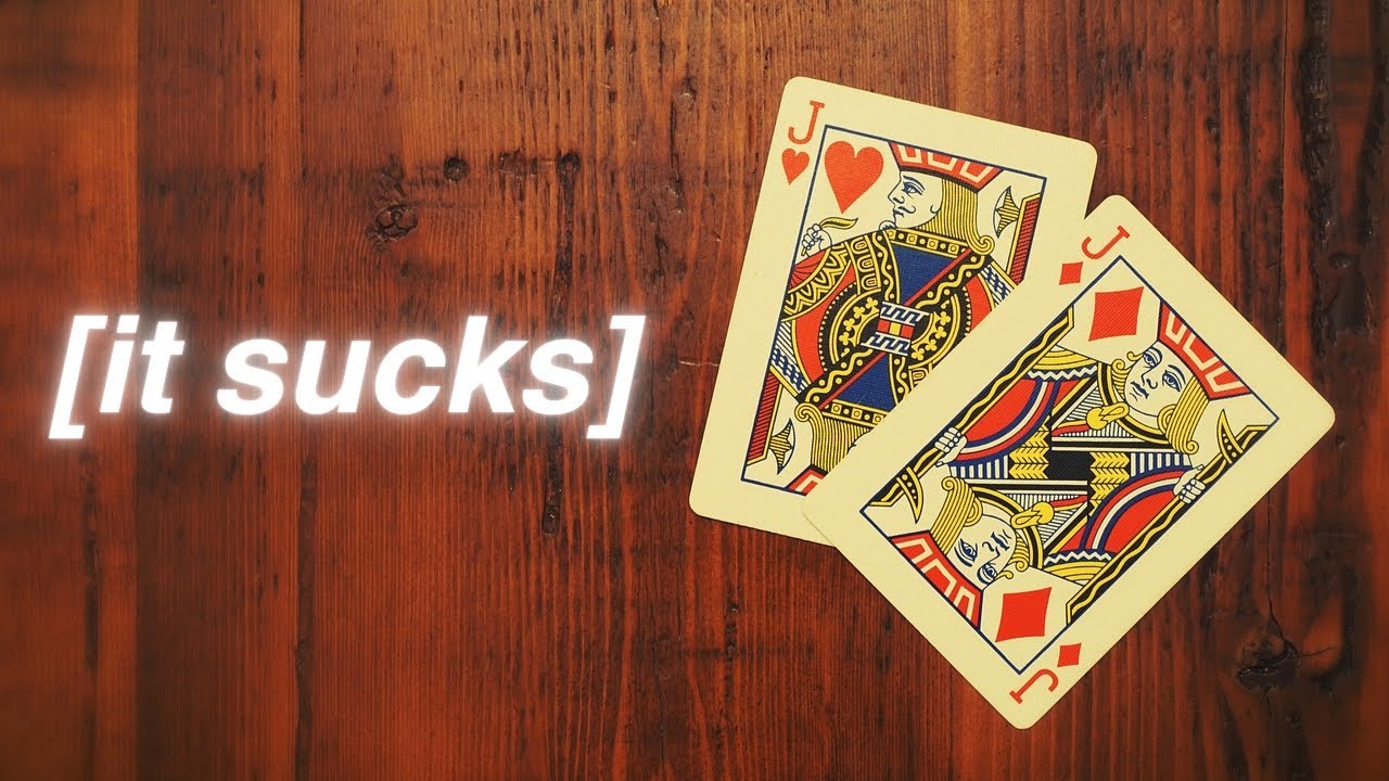DON'T Count Cards for a Living (Blackjack)