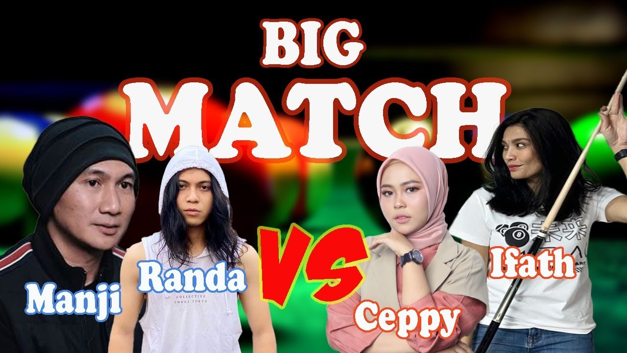 Randa dan Selfi Belajar Billiard bersama Anji manji dan Ifathrah