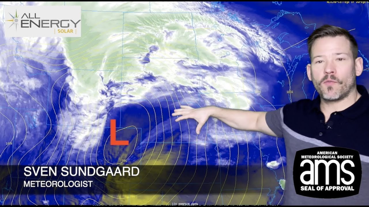 Storms then cold. UPDATE for Tuesday, April 12th, 2022