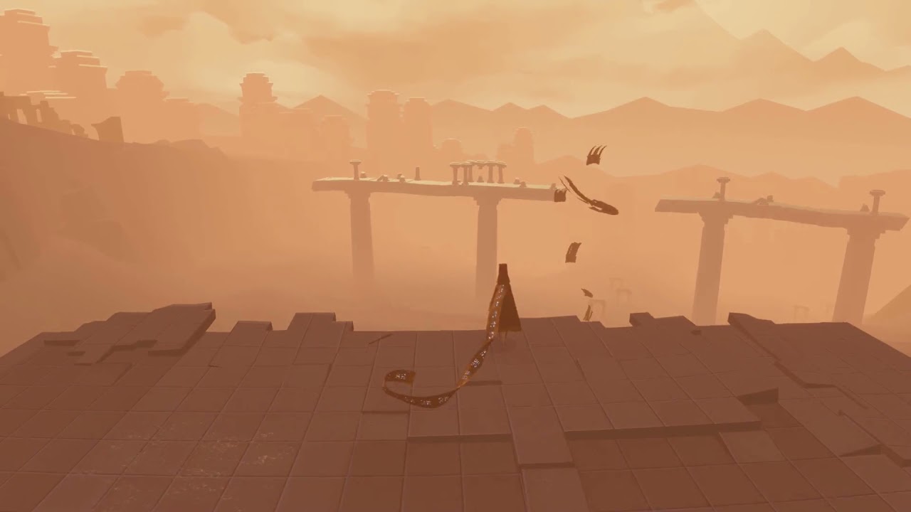 Journey (Podr&oacute;ż) cz. 4 - gameplay, poradnik, solucje, sekrety, trofea