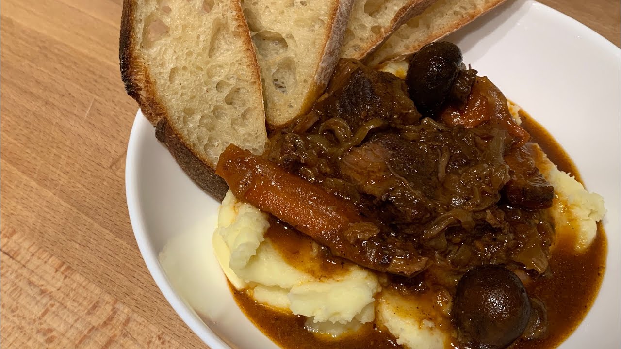 床屋メシ | Beef Bourguignon 牛肉のブルゴーニュ風 Boeuf Bourguignon牛肉の赤ワイン煮込み Beef Burgundy | Barber Meal