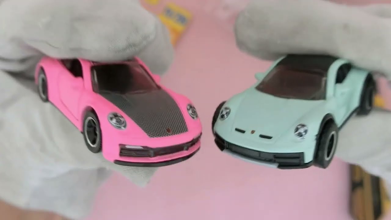 ASMR Matchbox Collectors 2023 Porsche 911 Rallye & 2020 Porsche Carrera 4S