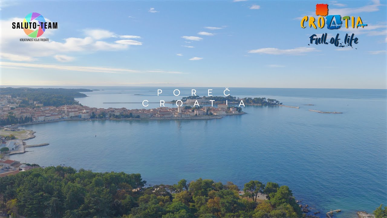 Winter in Poreč | Croatia | Hrvatska | November 2025 | DJI Mavic 4 Pro | Aerial Video | 4K