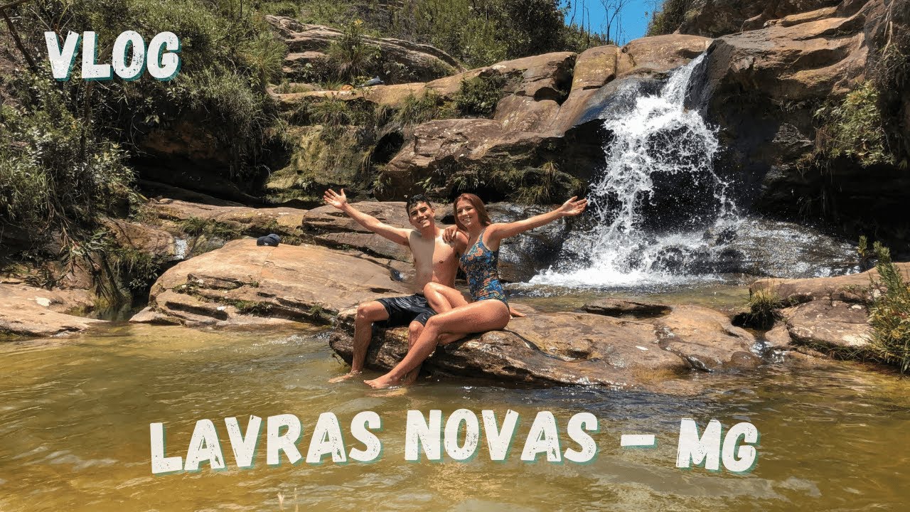 VLOG LAVRAS NOVAS - MG | Cachoeira, comida e aventura