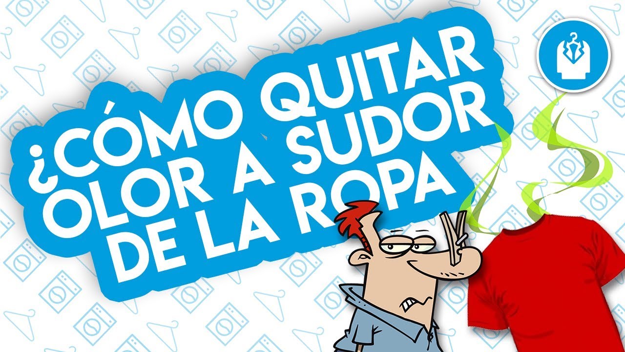 ¿Cómo quitar el olor a sudor de la ropa?