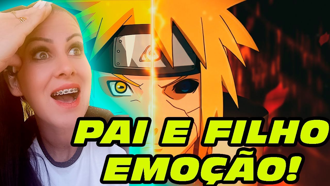 MÃE EVANGÉLICA REACT Rap do Minato e Naruto - A CANÇÃO DE PAI E FILHO | NERD HITS