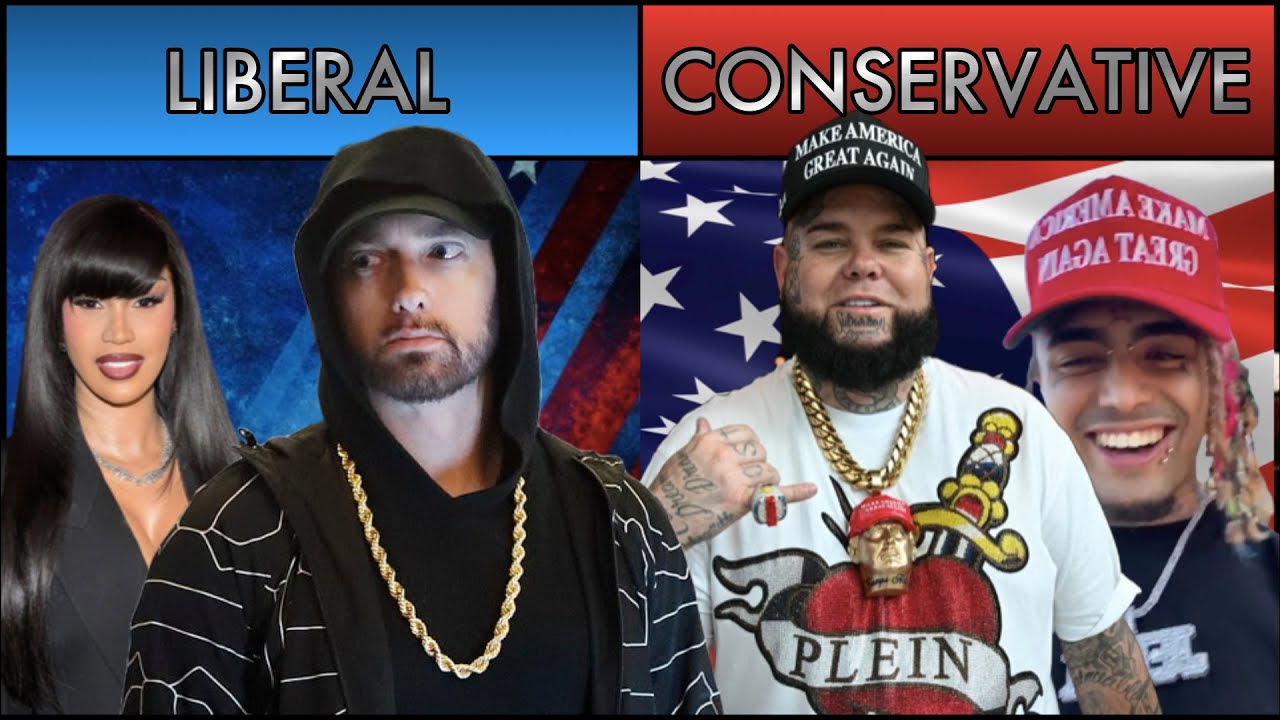 Conservative vs. Liberal Rappers