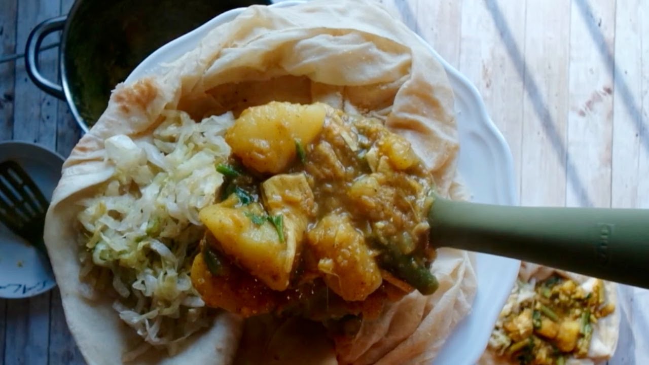 Cooking With Mimi: Surinamese Roti | VEGAN