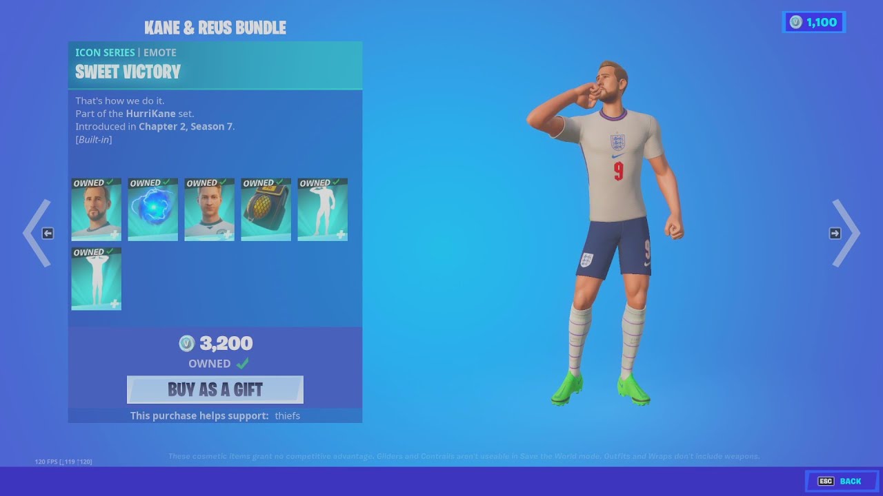 HARRY KANE & MARCO REUS ARE BACK!!! Fortnite Item Shop (July 1st, 2022)