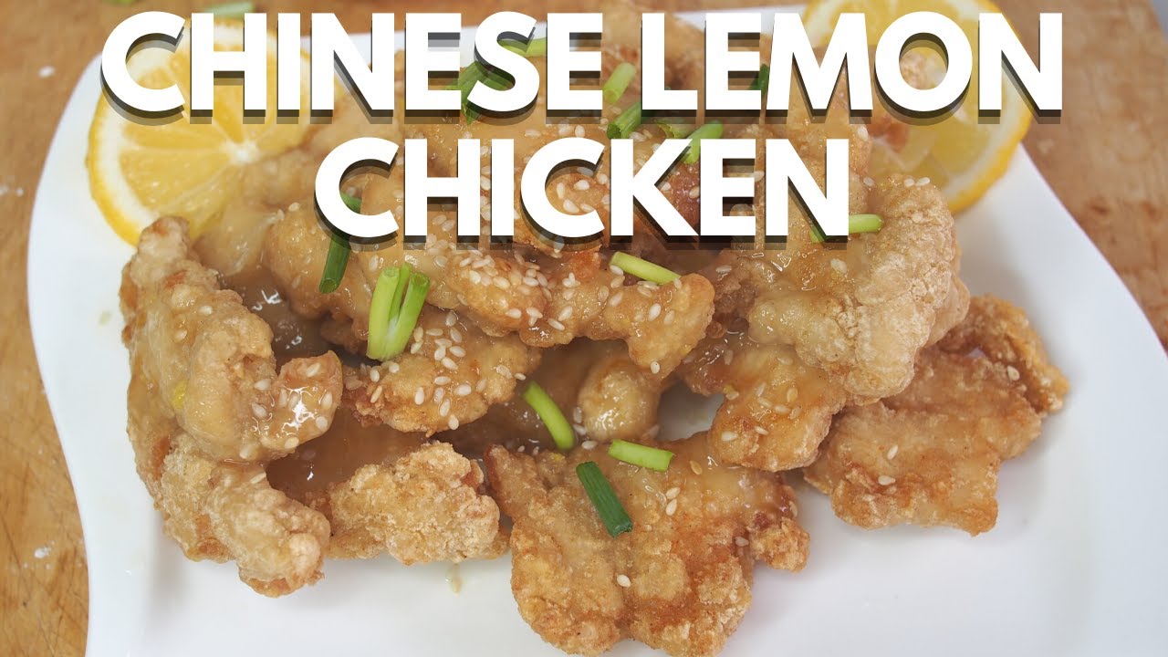Chinese Lemon Chicken Recipe [SECRETS in the Lemon Gravy Sauce] Wally Cooks Everything