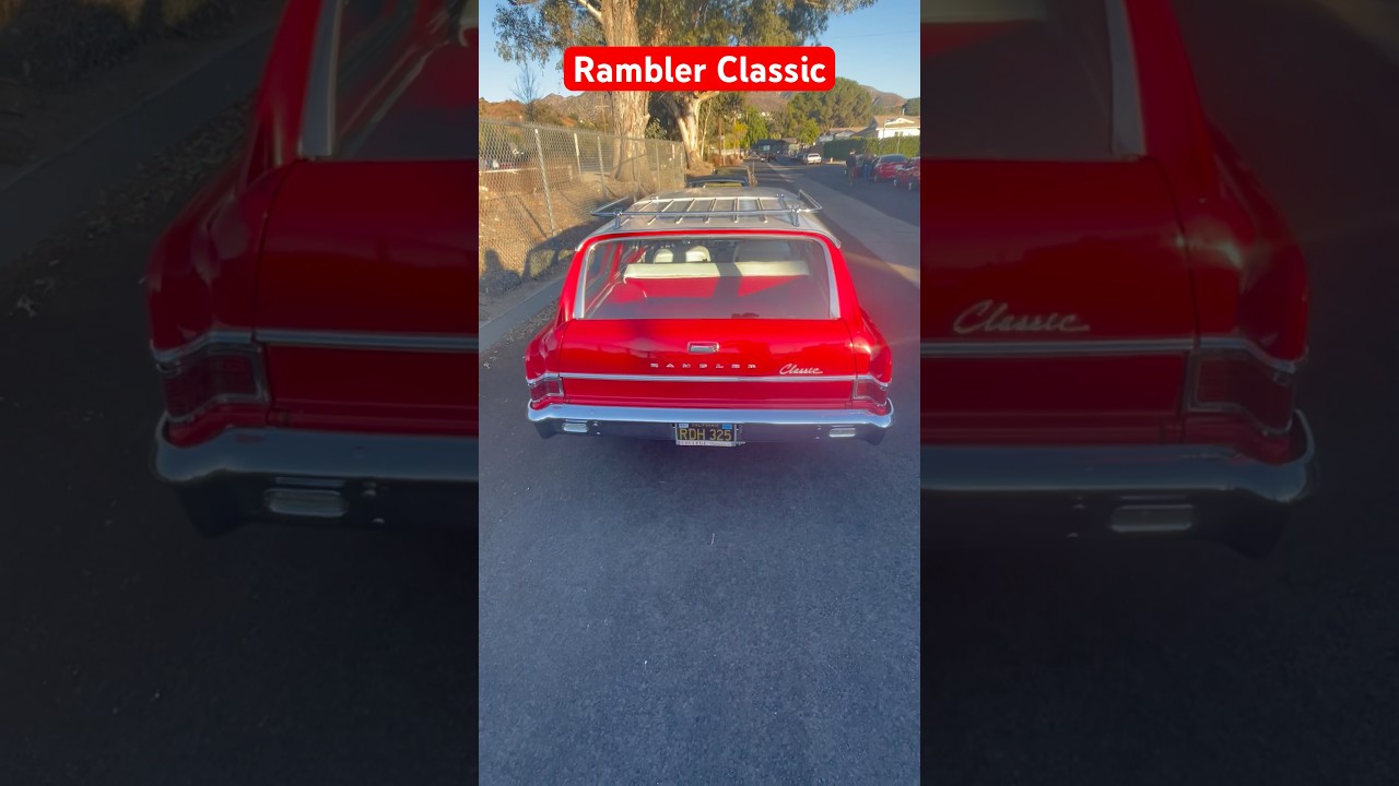 Love this Rambler Classic 🚗 #rambler #classic #cars #wagon #automobile #vintagecars