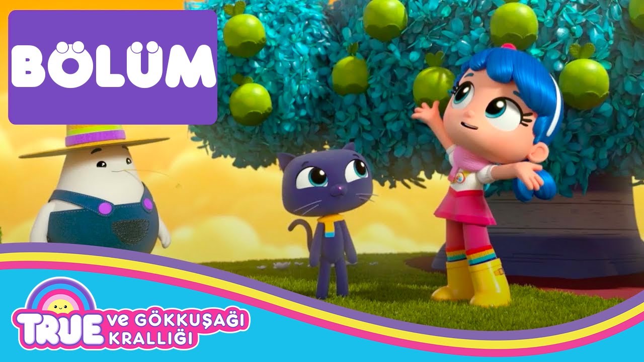 Elma Hasadı  - TAM BÖLÜM - True ve Gökkuşağı Krallığı 🌈 Çocuklar için Çizgi Film