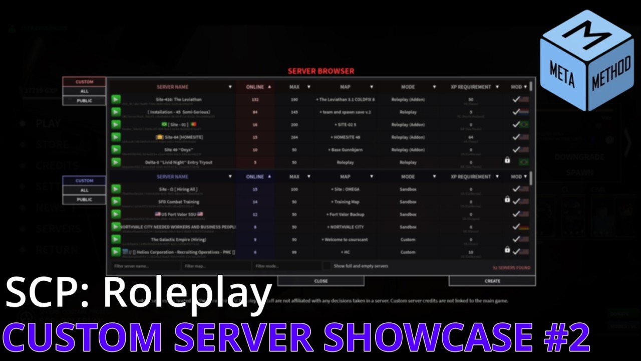 SCP: Roleplay | Custom Server Showcase #2