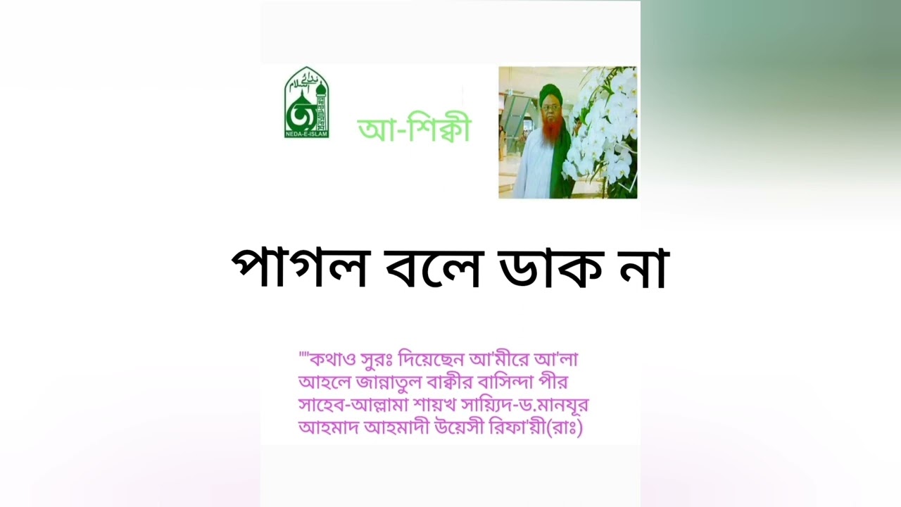 095.Pagol_bole_dekona পাগল বলে ডাকো না।