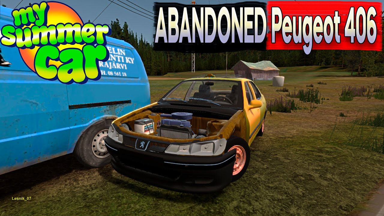 НАШЕЛ ЗАБРОШЕННОЕ ПЕЖО 406 ЧАСТЬ 2  I My Summer Car