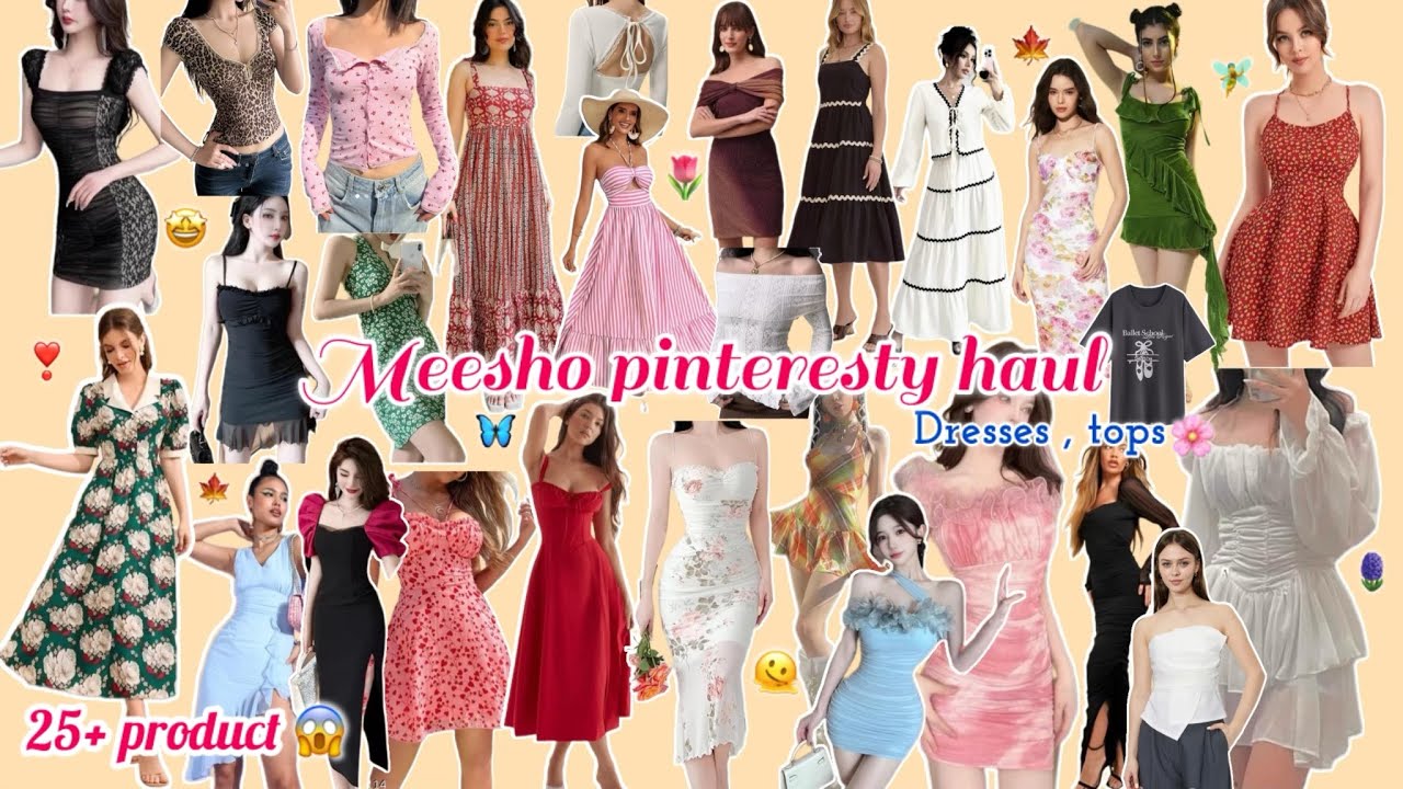 *HUGE*Meesho Birthday/Party dresses🌸🌷| Summer Dresses,Tops from Meesho🍁✨#meesho#ytvideo#meeshohaul