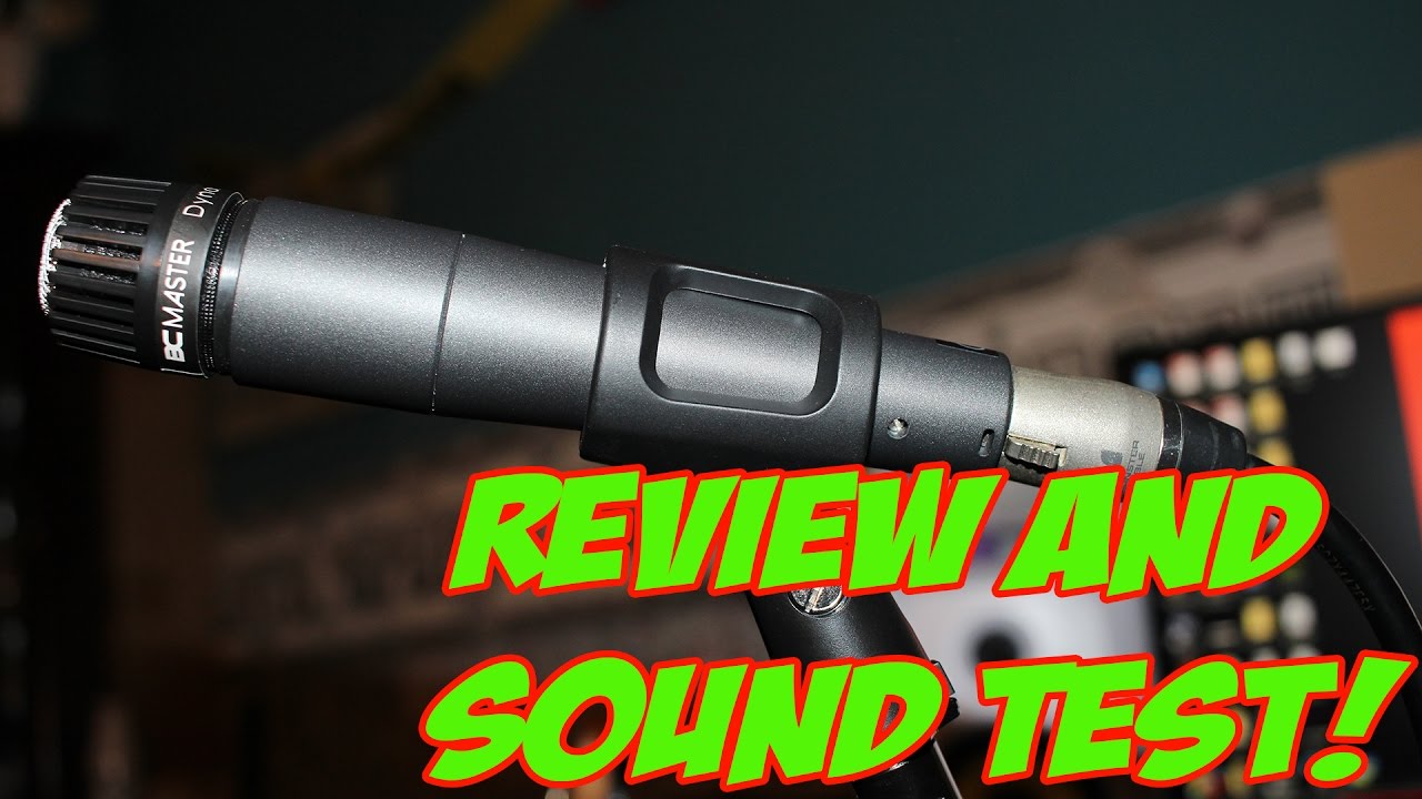 BCMaster DM37 Microphone - Unboxing & Test Review