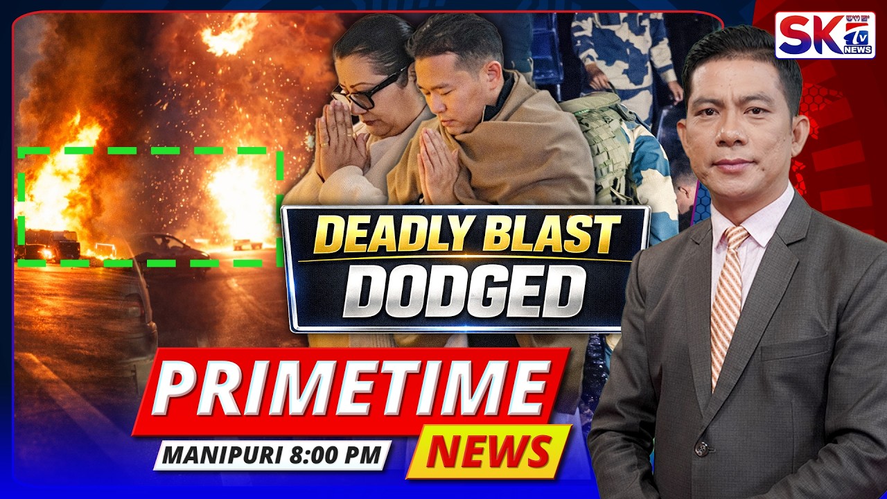 SKTV'S PRIMETIME MANIPURI NEWS [11/02/26 - 08:00 PM] [LIVE]