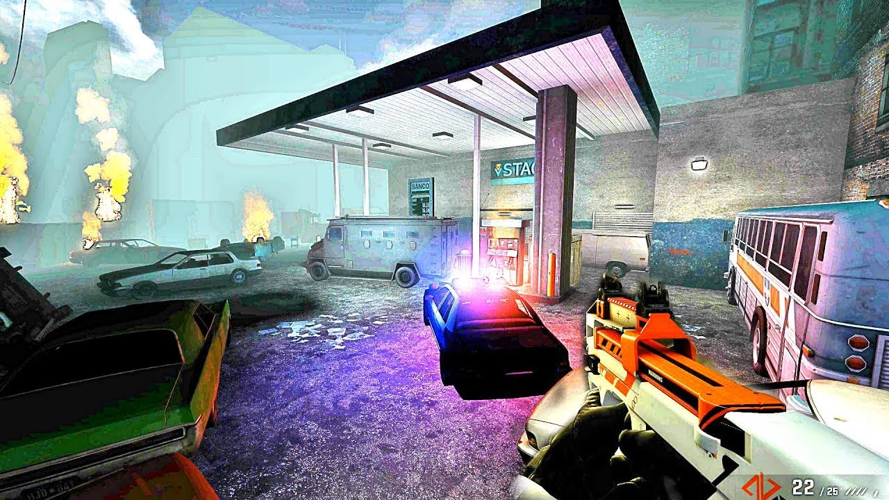 CS:GO · Zombie Escape Mod: ze_Biohazard3_Nemesis_b5_1 map
