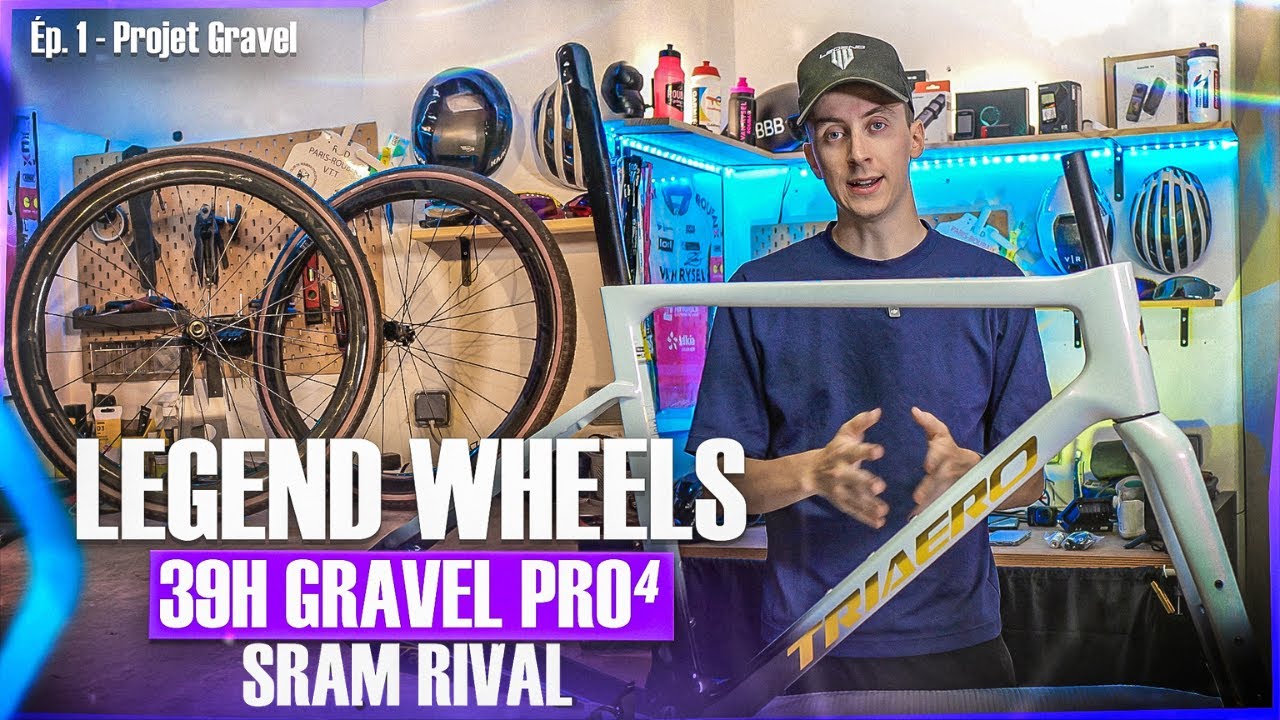 Je monte un vélo avec un cadre chinois Triaero Graro et des roues Legend Wheels – Projet Gravel #1