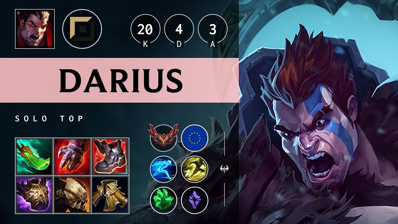 Darius Top vs Garen - EUW Grandmaster Patch 25.21
