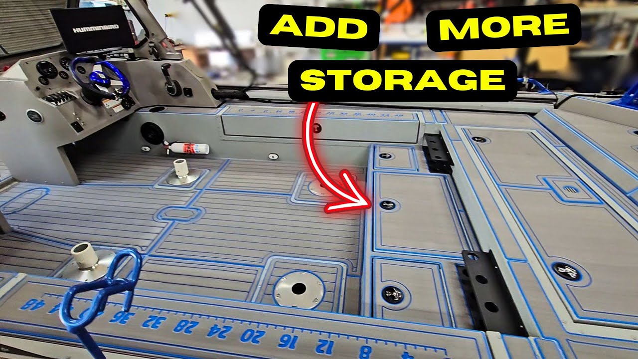 Add More Storage Plus a Step To Your Aluminum Boat
