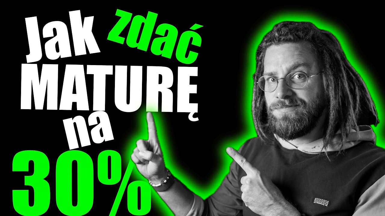 Jak ZDAĆ MATURĘ na 30% z MATEMATYKI w 2026❓