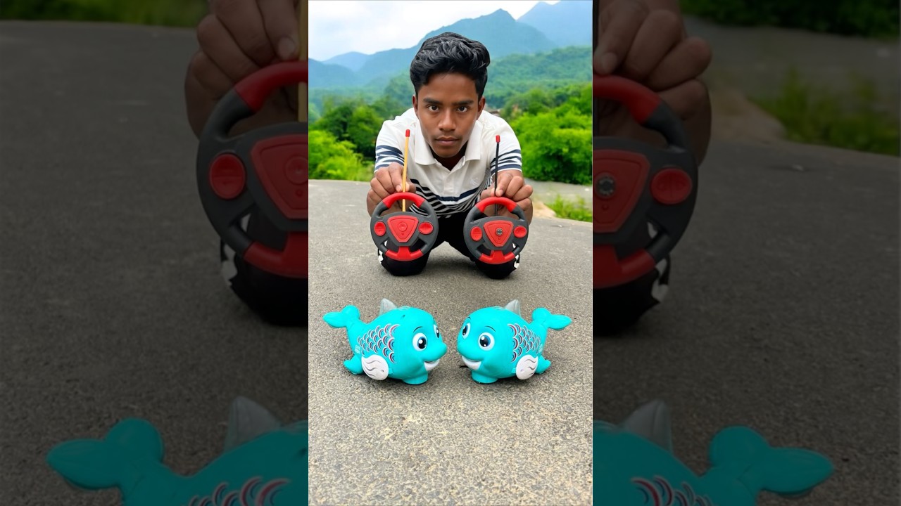 Rc Remote Control Dui Ta Blue Fish Unboxing 😍
