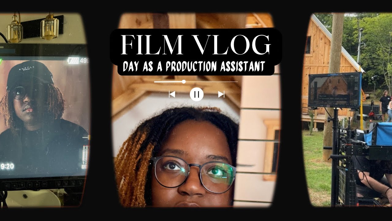 Day in the life as a Production Assistant | Exciting Vlog!