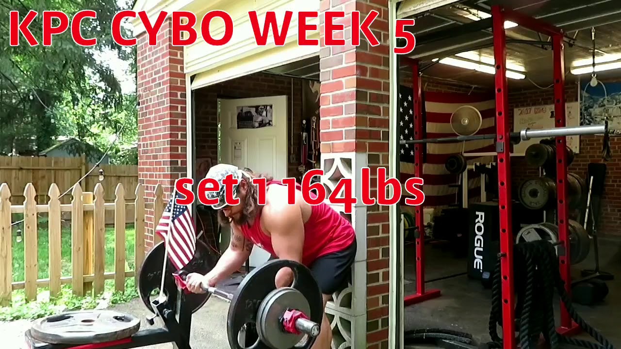 KPC CYBO week 5 strict curl training