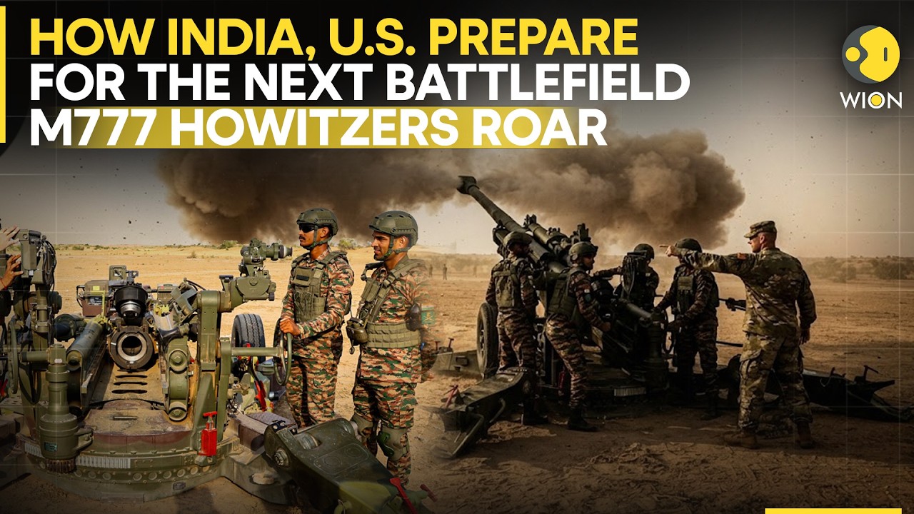 Yudh Abhyas 2026: Indian Army, US Troops Unleash M777 Firepower | WION News