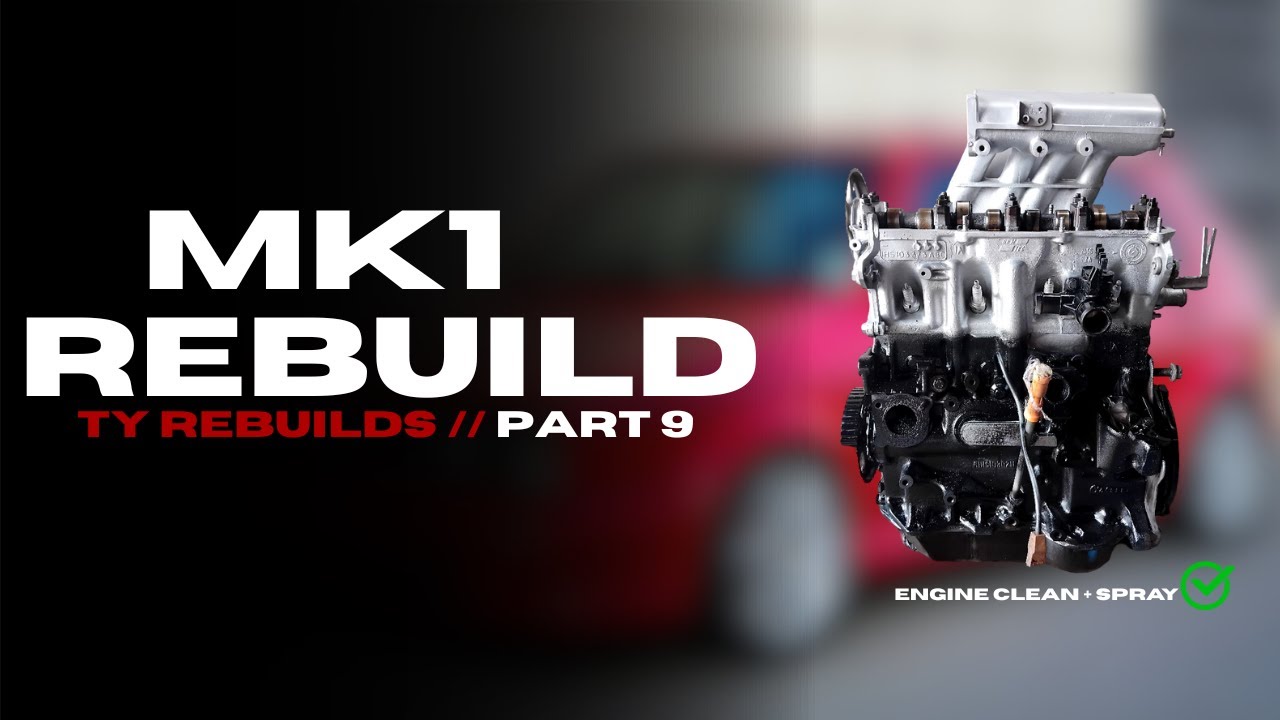 WE GOT THE ENGINE + GEARBOX FOR THE GOLF // MK1 REBUILD PART 9