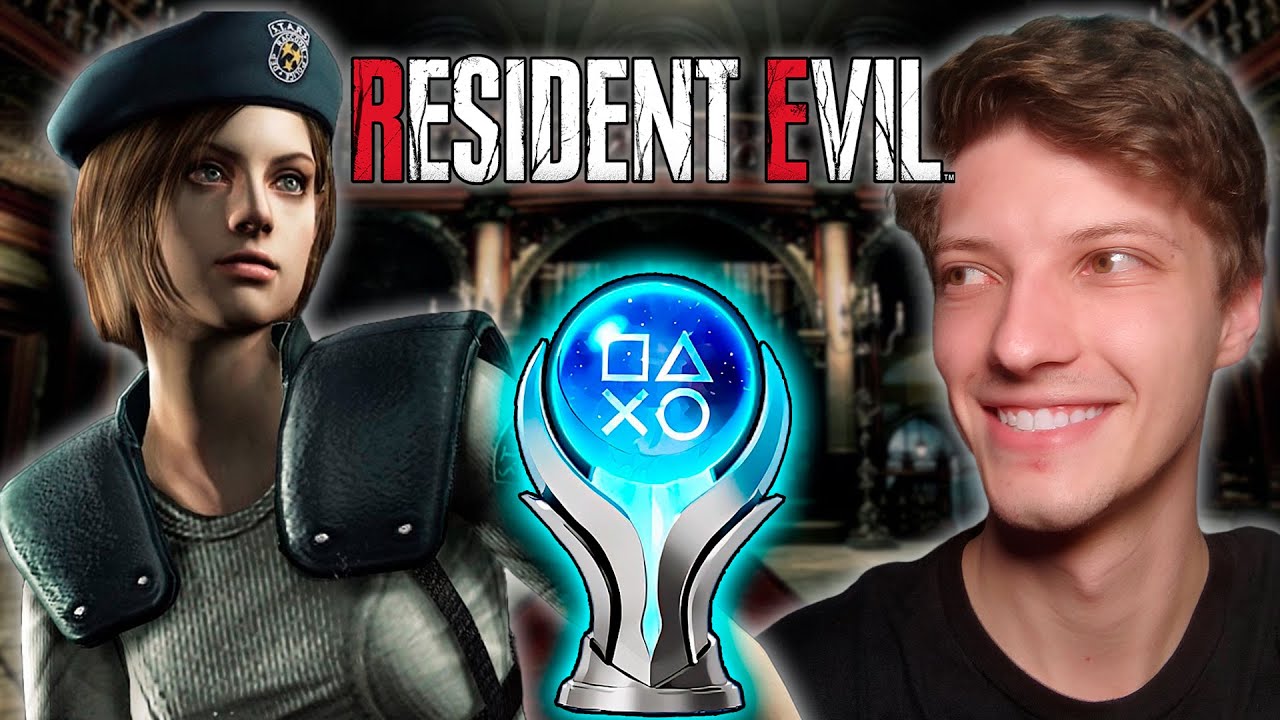 O JOGO QUE DEU INÍCIO A ESSA FRANQUIA MARAVILHOSA! (RESIDENT EVIL 1 REMAKE) - REVI PLATINA