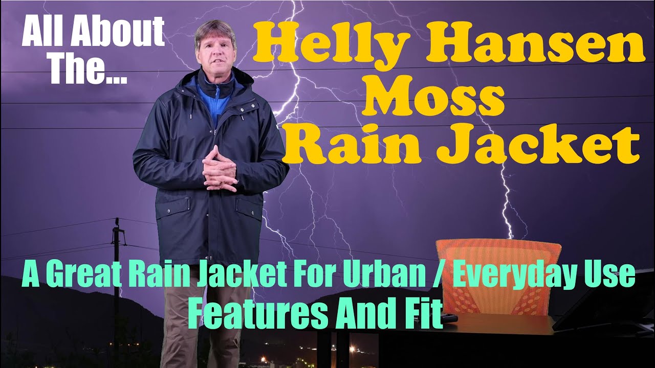 Всё о дождевике Helly Hansen Moss