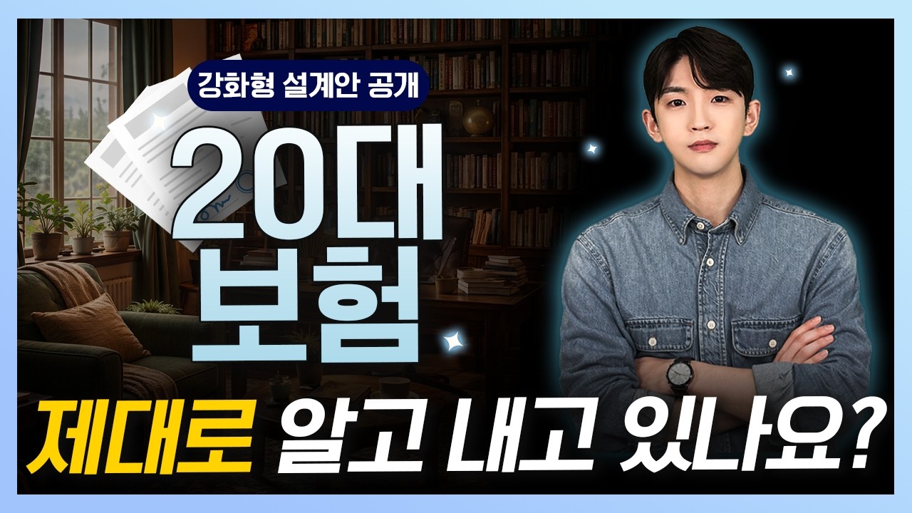 20대 보험 얼마가 적당할까? 강화형 기준 현실적인 금액 공개합니다! 보험 우선순위부터 추천설계안까지 모두 보여드릴게요.