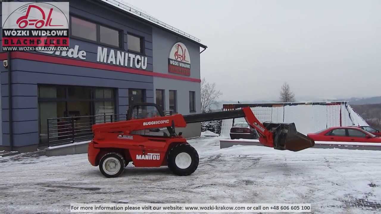 Ładowarka teleskopowa Telehandler Manitou BT420 4x4 BD 4161T
