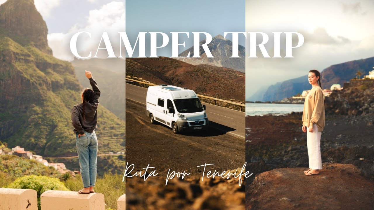 VIAJE en FURGONETA CAMPER por TENERIFE 🚌 VAN LIFE VLOG - Parte 1
