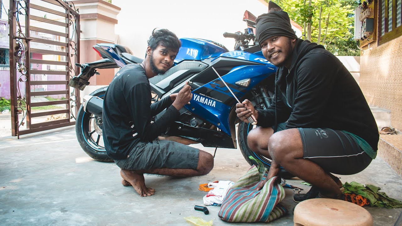Final Preparation Done For R15V3😍 and Purchasing For Mumbai Ride 🥵@ Citybikedecors